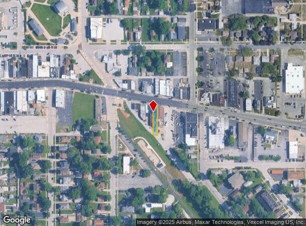  3435 Ridge Rd, Lansing, IL Parcel Map