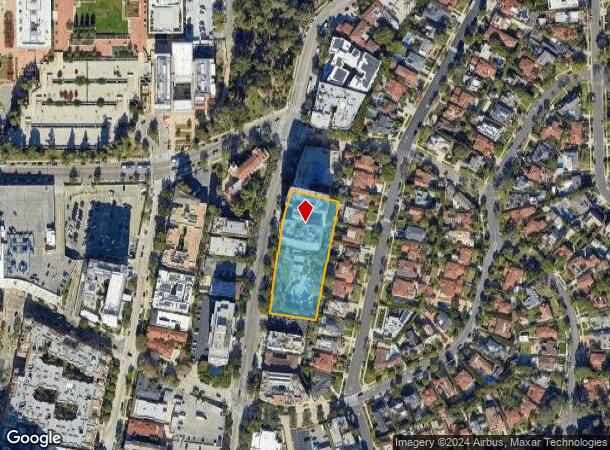  936 Hilgard Ave, Los Angeles, CA Parcel Map