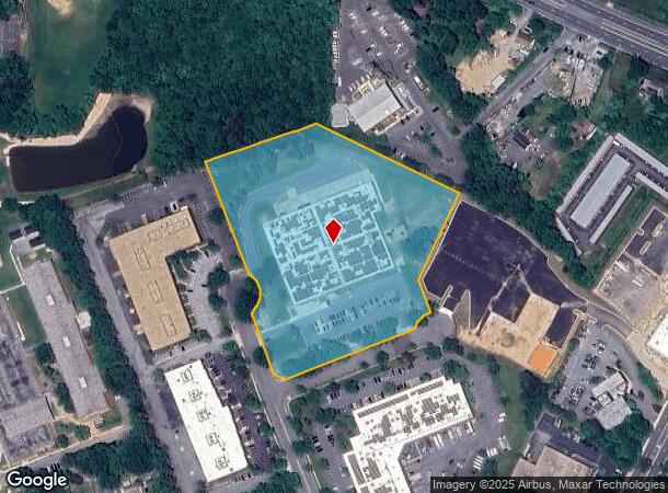  9700 Philadelphia Ct, Lanham, MD Parcel Map