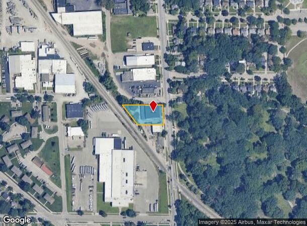  2201 Kalamazoo Ave Se, Grand Rapids, MI Parcel Map