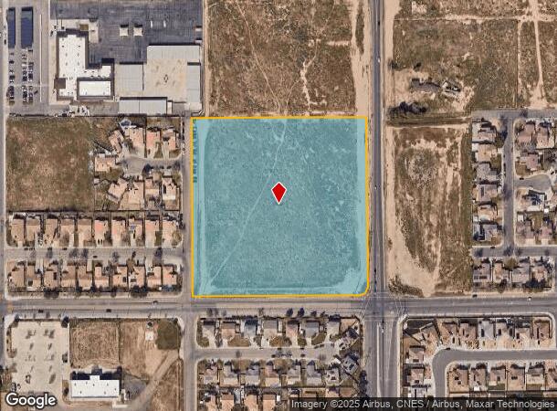 Vac Corner Lancaster Blvd, Lancaster, CA Parcel Map