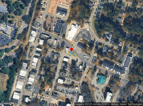  308 E Roosevelt Ave, Wake Forest, NC Parcel Map