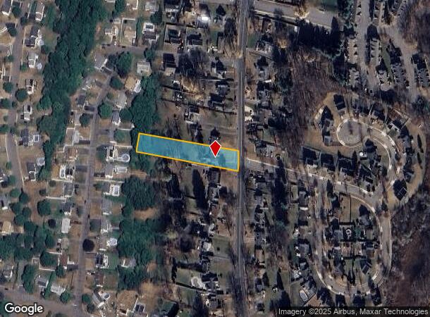  2027 N Broad St, Meriden, CT Parcel Map