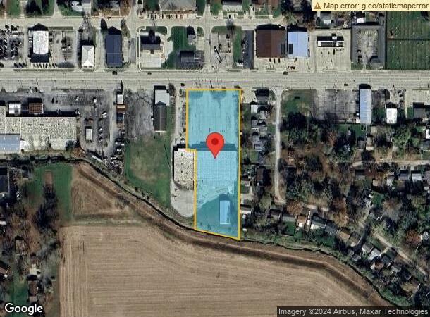  605 E Southline Rd, Tuscola, IL Parcel Map