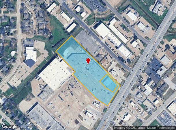  550 Sw Wilshire Blvd, Burleson, TX Parcel Map