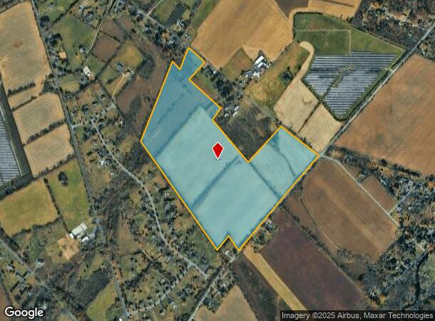 1050 Butlers Park Rd, Washington, NJ Parcel Map