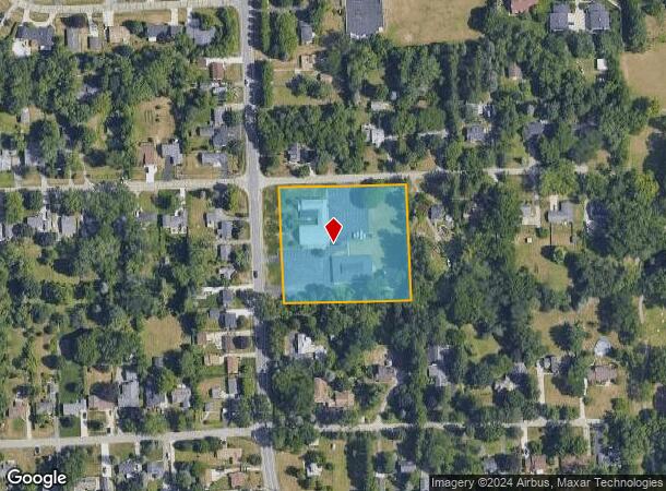  1816 S Commerce Rd, Walled Lake, MI Parcel Map