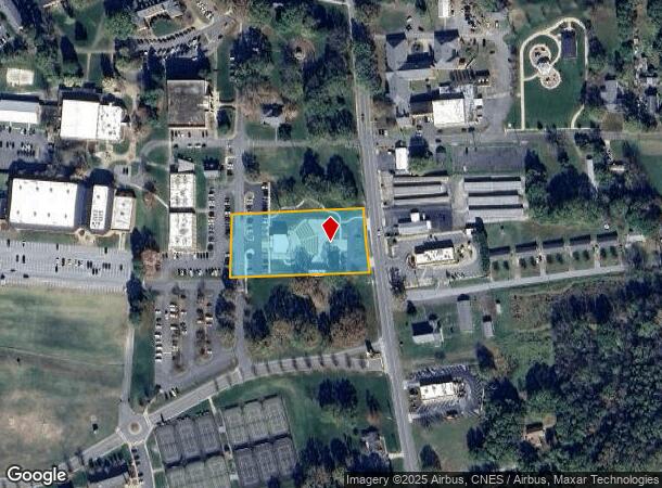 206 S Main St, Boiling Springs, NC Parcel Map