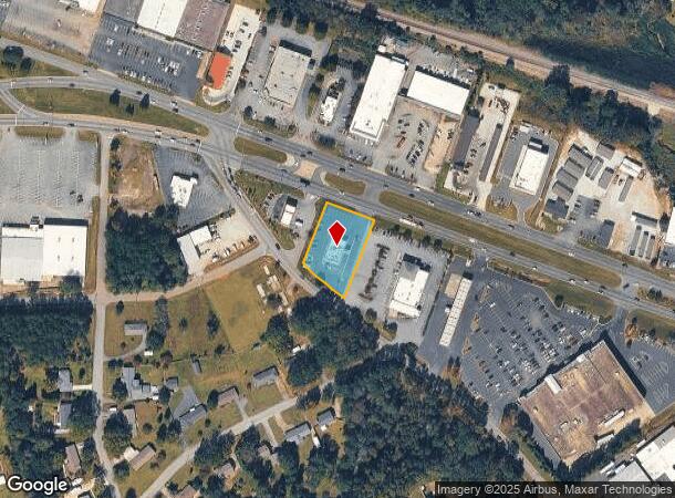  5279 Calhoun Memorial Hwy, Easley, SC Parcel Map