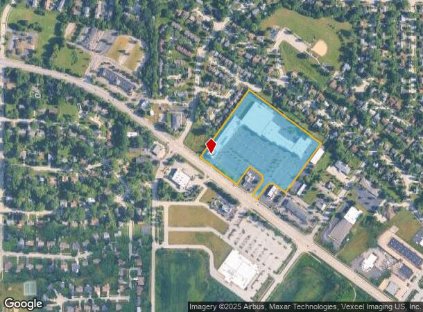  1300 E Algonquin Rd, Algonquin, IL Parcel Map