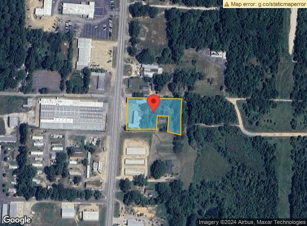  1320 N 10Th St, Arkadelphia, AR Parcel Map