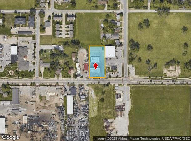 1202 Locust St, Carter Lake, IA Parcel Map