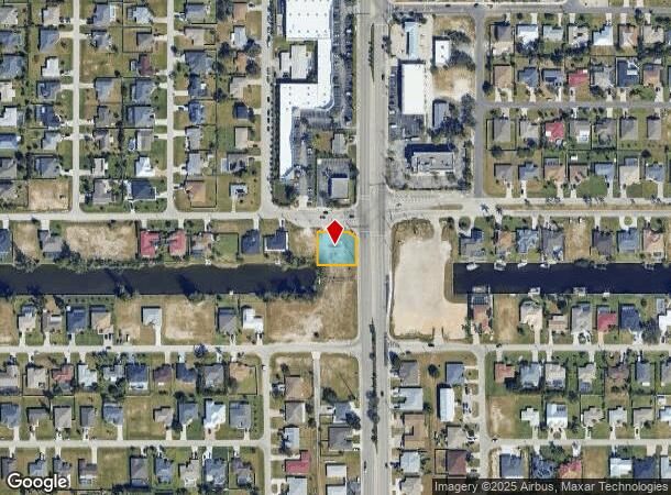  2804 Santa Barbara Blvd N, Cape Coral, FL Parcel Map