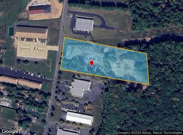  1598 Reed Rd, Pennington, NJ Parcel Map