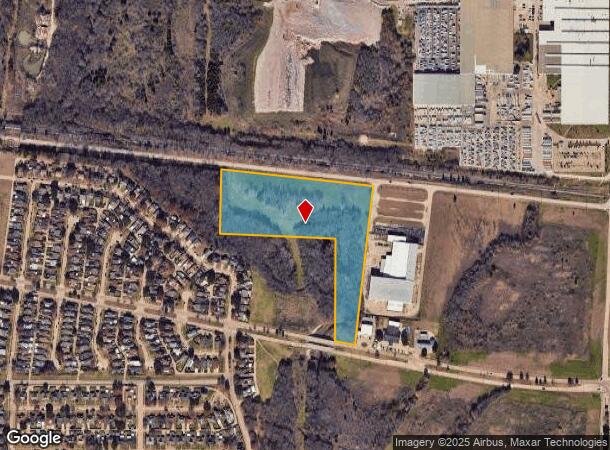  2100 E Scyene Rd, Mesquite, TX Parcel Map