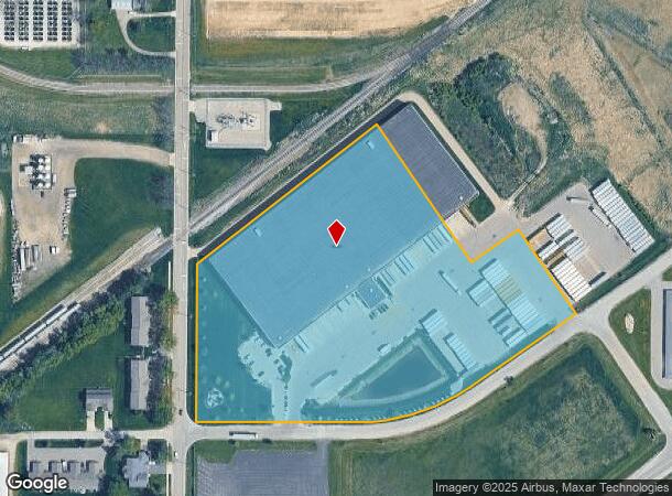 722 Gateway Dr, Ripon, WI Parcel Map