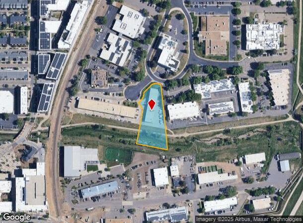  2805 Wilderness Pl, Boulder, CO Parcel Map