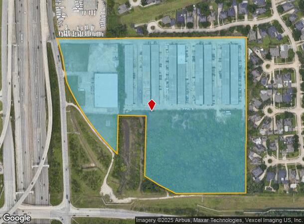  22820 Interstate 45, Spring, TX Parcel Map