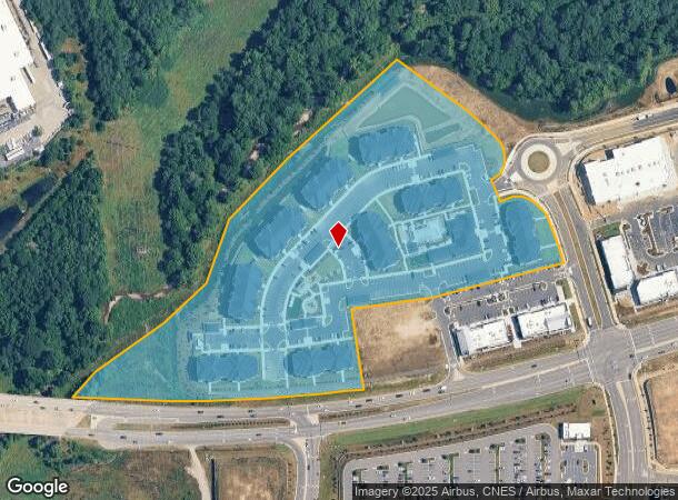 500 Granite Grove Loop, Wake Forest, NC Parcel Map