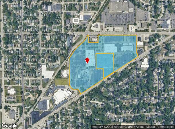  2200 Elmwood Ave, Lafayette, IN Parcel Map
