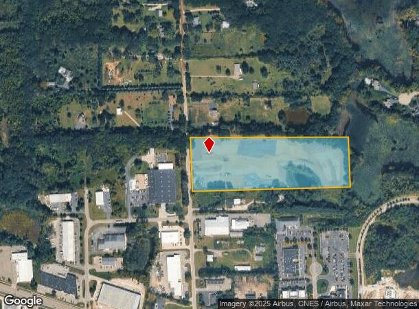 2025 Euler Rd, Brighton, MI Parcel Map