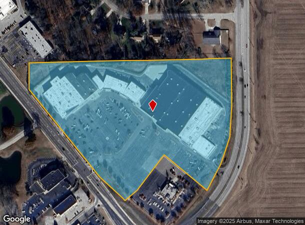 1171 N National Rd, Columbus, IN Parcel Map