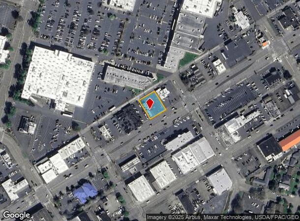  1124 Washington Way, Longview, WA Parcel Map