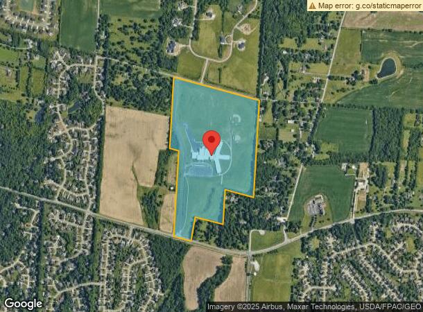  3600 Feedwire Rd, Bellbrook, OH Parcel Map