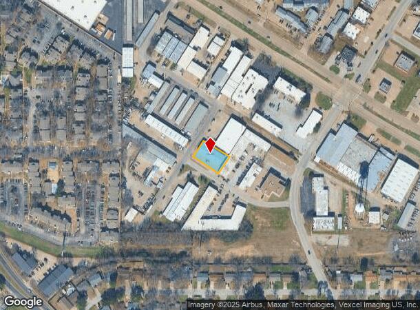  3621 Graves Blvd, Pantego, TX Parcel Map