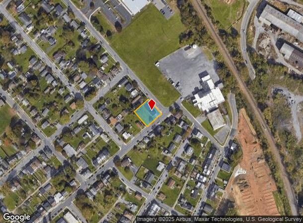  621 Linganore Ave, Hagerstown, MD Parcel Map
