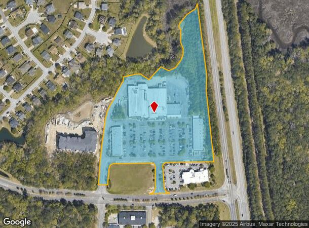  1000 Tanner Ford Blvd, Hanahan, SC Parcel Map