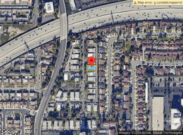  743 S Fondren St, Orange, CA Parcel Map