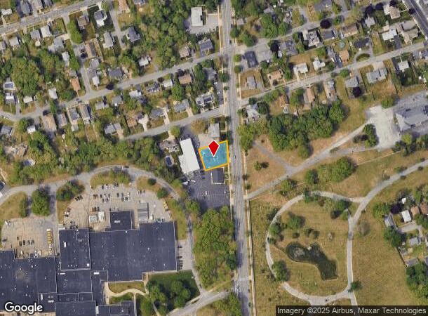  1193 Ashley Blvd, New Bedford, MA Parcel Map