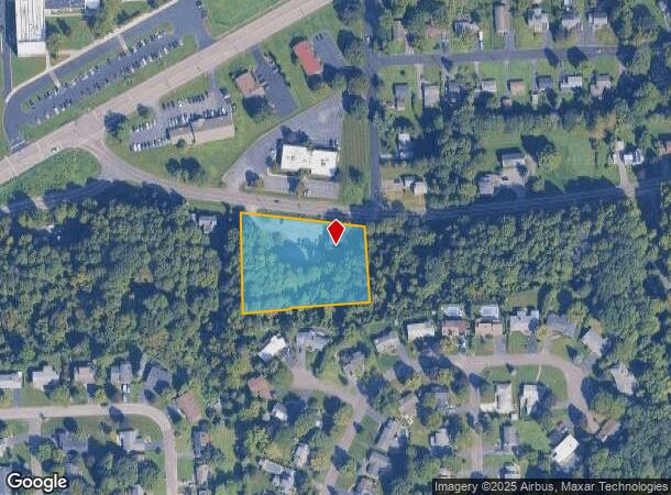  2717 Bellevue Ave, Syracuse, NY Parcel Map