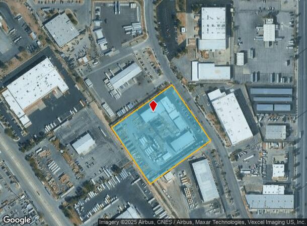  4661 Eaker St, North Las Vegas, NV Parcel Map