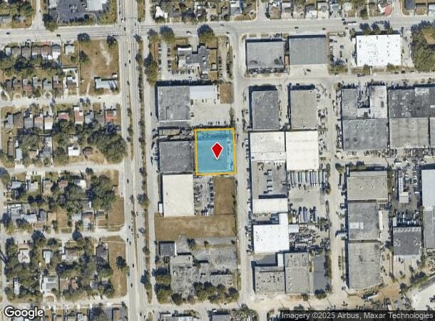 14940 Nw 25Th Ct, Opa Locka, FL Parcel Map