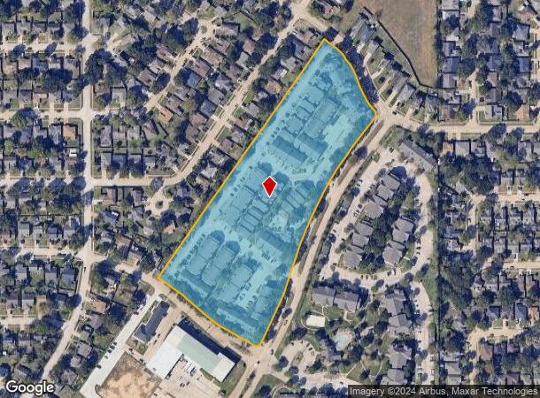  2031 Westborough Dr, Katy, TX Parcel Map