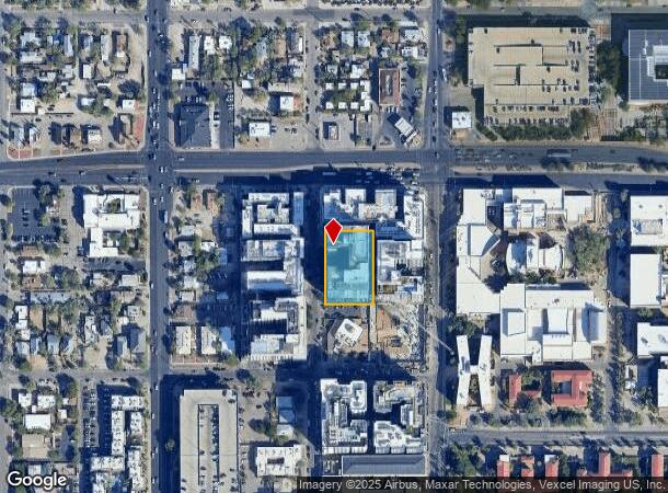 1020 N Tyndall Ave, Tucson, AZ Parcel Map