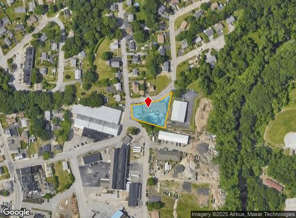  19 Wightman St, West Warwick, RI Parcel Map