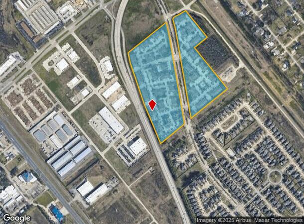 200 Water St, Webster, TX Parcel Map