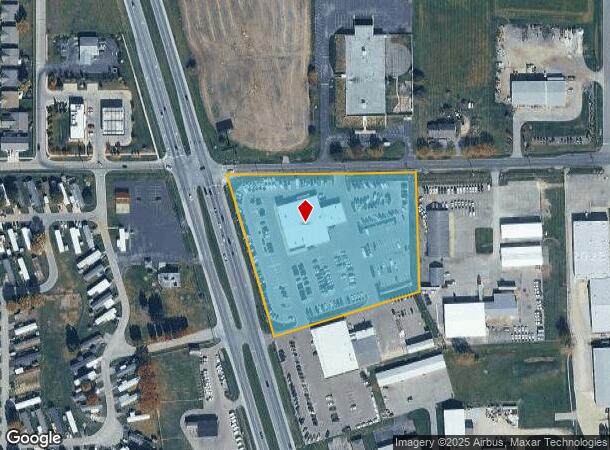 3099 N Morton St, Franklin, IN Parcel Map