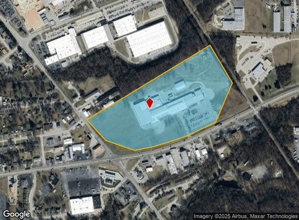 1200 Clifty Dr, Madison, IN Parcel Map