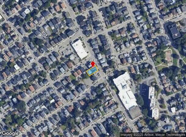  124 Illinois St, Central Falls, RI Parcel Map