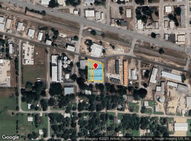  2611 Washington St, Waller, TX Parcel Map
