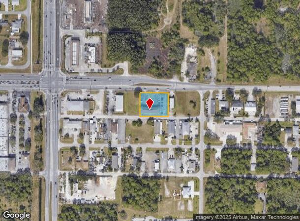 1326 Malabar Rd Se, Palm Bay, FL Parcel Map