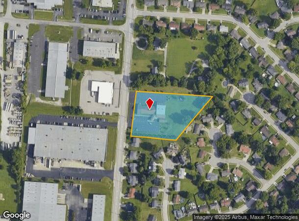  3108 Hamburg Pike, Jeffersonville, IN Parcel Map