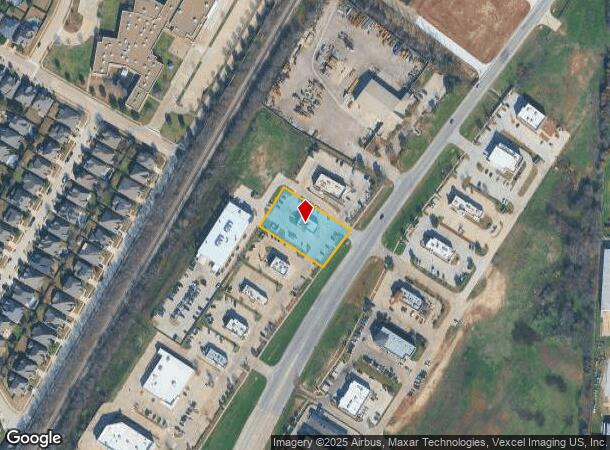1347 N Highway 377, Roanoke, TX Parcel Map