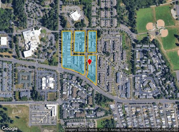 515 Courtside St Sw, Olympia, WA Parcel Map
