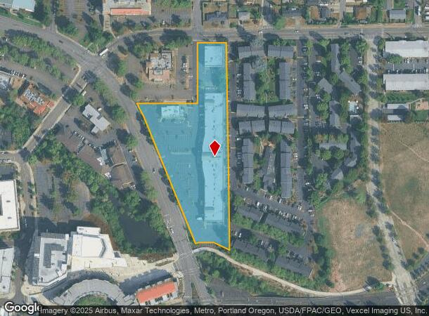  12480 Sw Center St, Beaverton, OR Parcel Map
