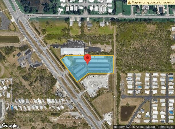  2590 N Tamiami Trl, North Fort Myers, FL Parcel Map